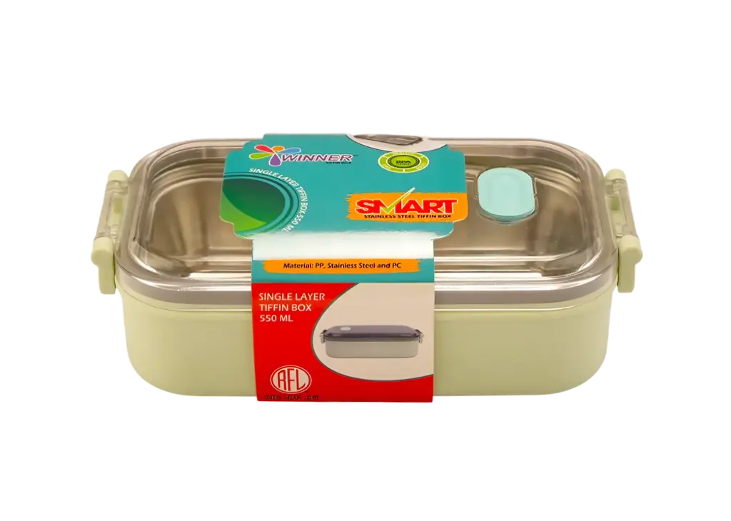Smart Single Layer Tiffin Box 550ml