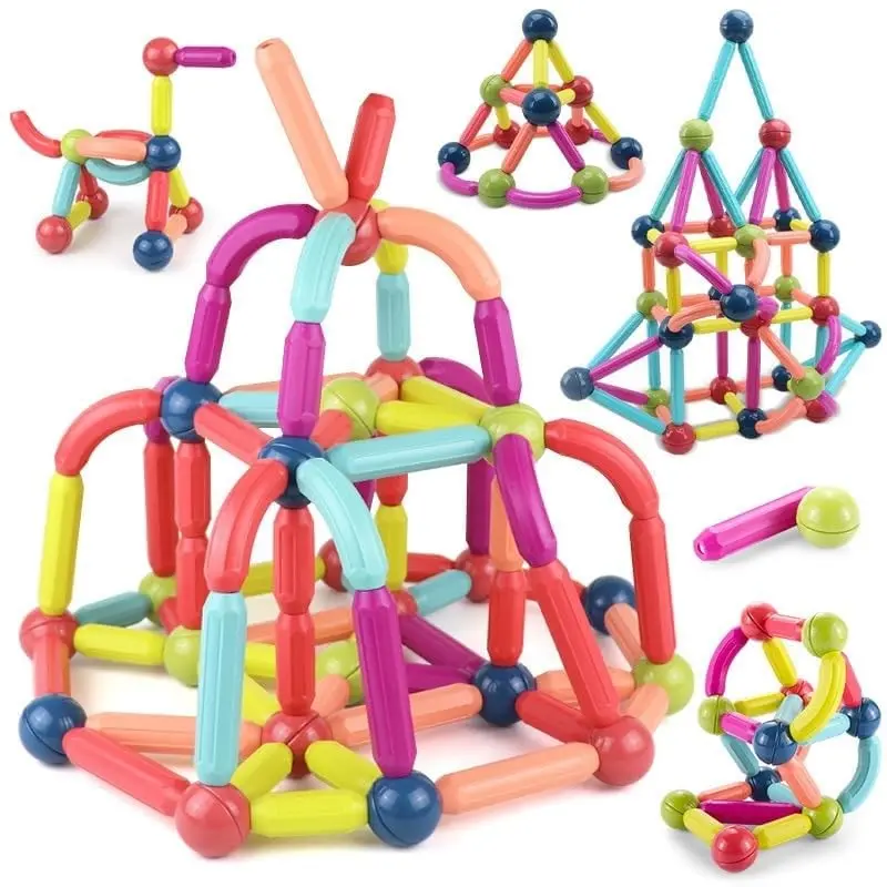 Magnetic Sticks 58Pcs