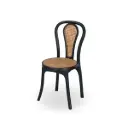 Classic Crown Chair Black