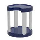 2 Step Filter Stand Round-Dark Blue